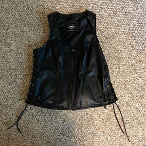 Harley Davidson Leather Vest